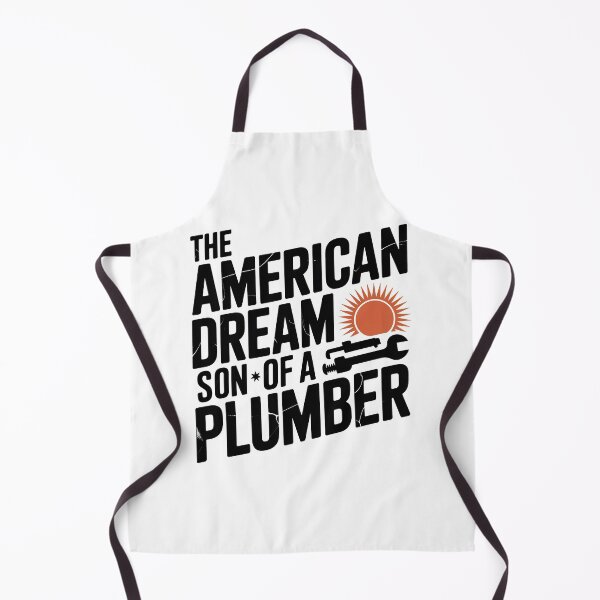 Item preview, The American Dream Son Of A Plumber designed and sold by graphic-genie.
