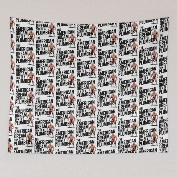 Item preview, The American Dream Son Of A Plumber designed and sold by graphic-genie.