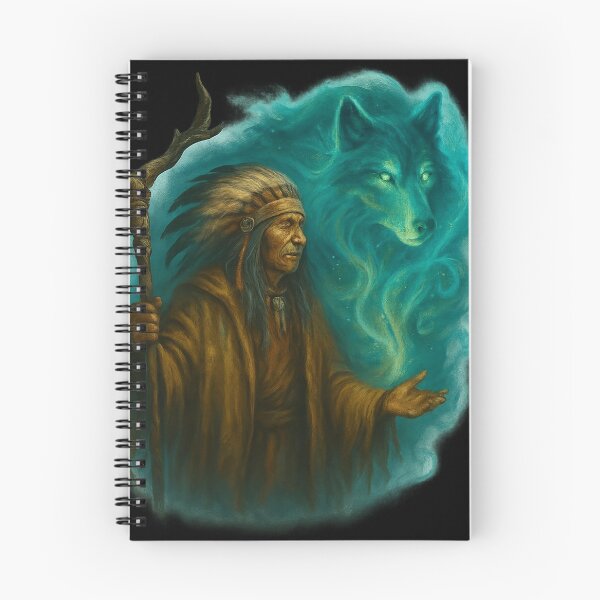 Item preview, The Spirit of the Wolf – Shaman’s Vision designed and sold by photoparadise22.