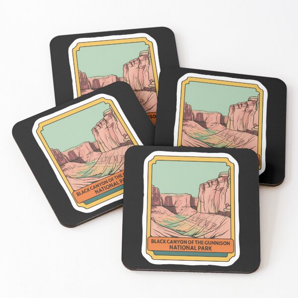 Item preview, Black Canyon National Park Iconic Cliffs and Wild Terrain designed and sold by JonesFlora2025.