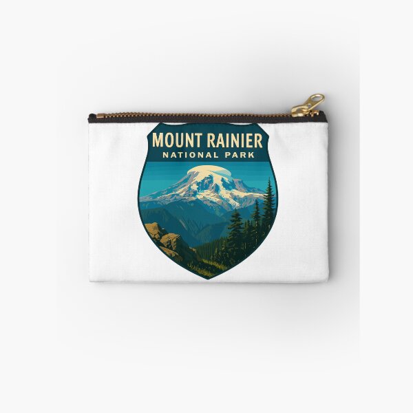 Item preview, Mount Rainier National Park Retro Sticker designed and sold by Ismeal Von.