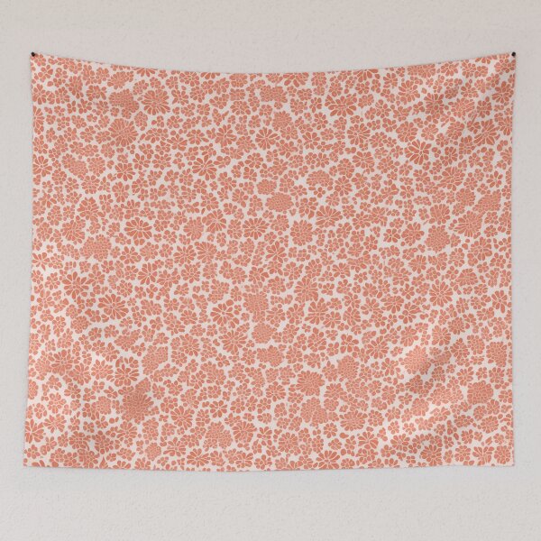 Item preview, Patterns: Orange Floral designed and sold by Skyeleigh and Spideough.