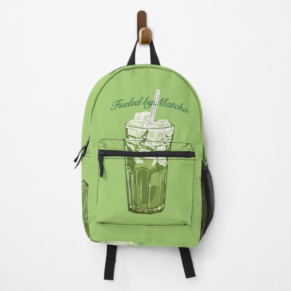 Item preview, Fueled by Matcha – Vintage Green Tea Illustration designed and sold by MaiZephyr.