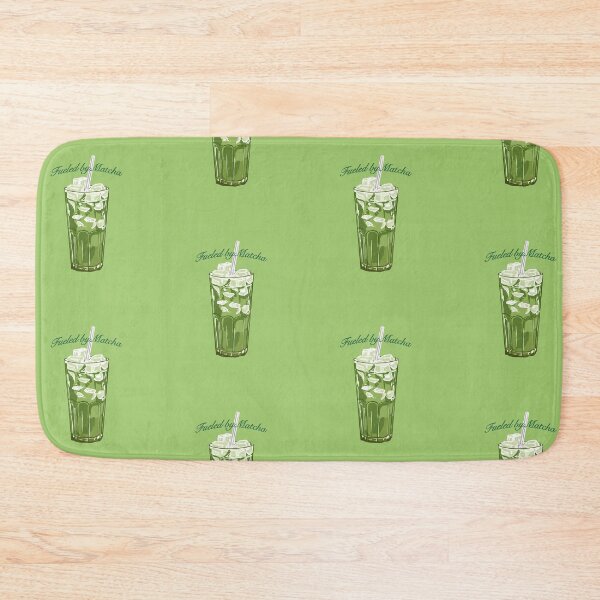 Item preview, Fueled by Matcha – Vintage Green Tea Illustration designed and sold by MaiZephyr.