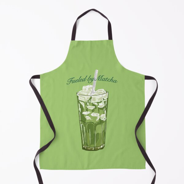 Item preview, Fueled by Matcha – Vintage Green Tea Illustration designed and sold by MaiZephyr.