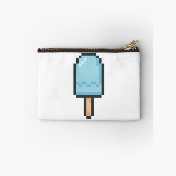 Item preview, Pixel Blue Popsicle – Cute Retro 8-Bit Summer Design designed and sold by AddictiveDesign.