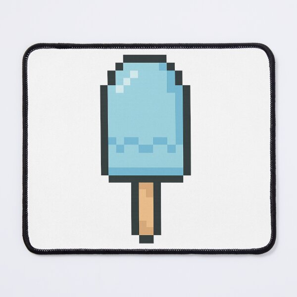 Item preview, Pixel Blue Popsicle – Cute Retro 8-Bit Summer Design designed and sold by AddictiveDesign.