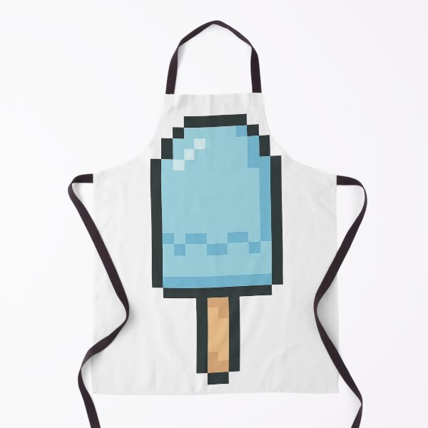 Item preview, Pixel Blue Popsicle – Cute Retro 8-Bit Summer Design designed and sold by AddictiveDesign.