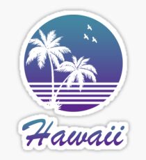 Hawaii vintage style Sticker