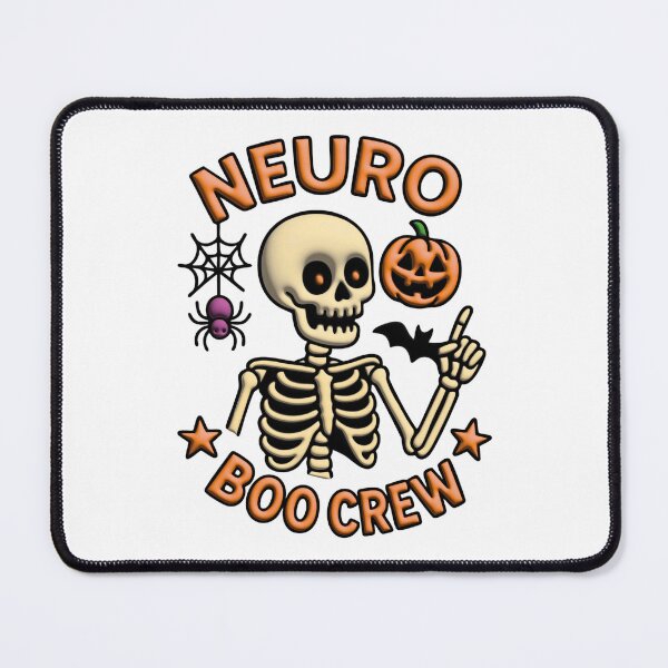 Item preview, Neuro Boo Crew – Halloween Skeleton Design designed and sold by Marcite.