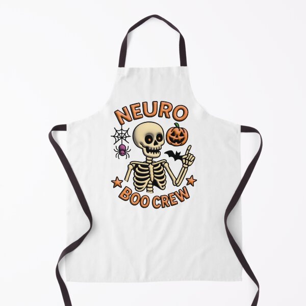 Item preview, Neuro Boo Crew – Halloween Skeleton Design designed and sold by Marcite.