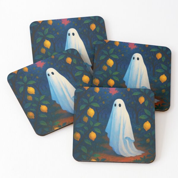 Item preview, Ghost Among Lemon Trees – Eerie Italian Orchard designed and sold by EmeraldeaArt.
