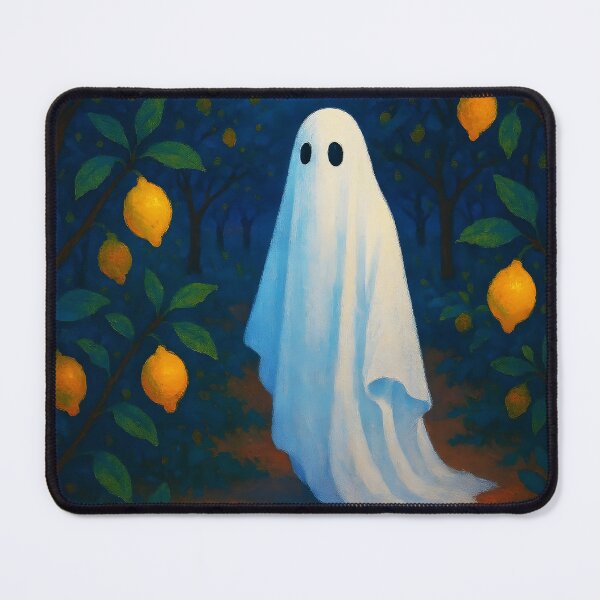 Item preview, Ghost Among Lemon Trees – Eerie Italian Orchard designed and sold by EmeraldeaArt.