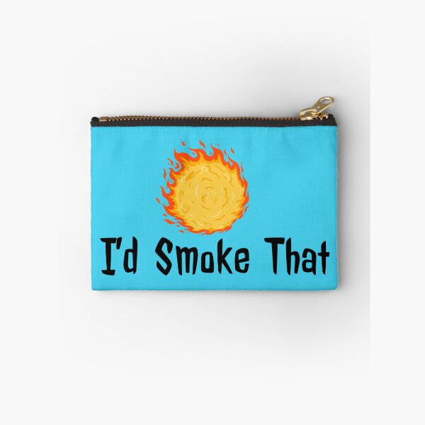 Item preview, I’d Smoke That – BBQ Fire Edition LIGHT BACKGROUND designed and sold by CARPIO Creations.