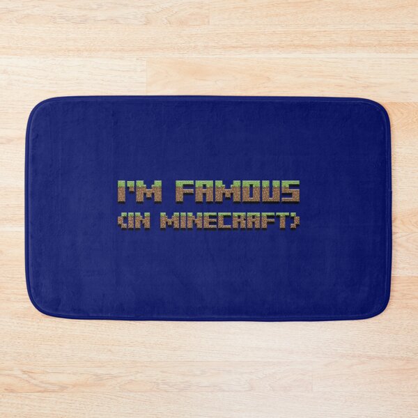 Item preview, I'm Famous (In Minecraft) designed and sold by Supernightwing.