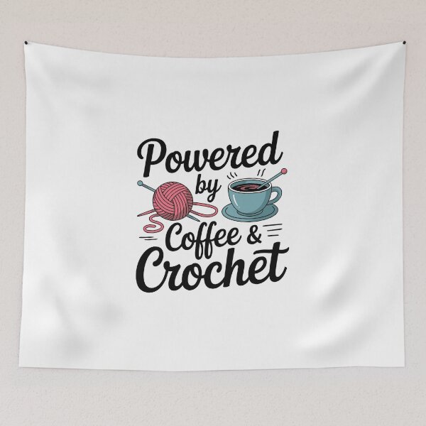 Item preview, Powered by Coffee & Crochet designed and sold by jkrphoto.