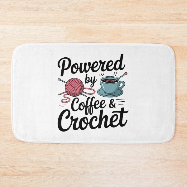 Item preview, Powered by Coffee & Crochet designed and sold by jkrphoto.