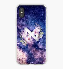 Monsta X Galaxy Flowers iPhone Case