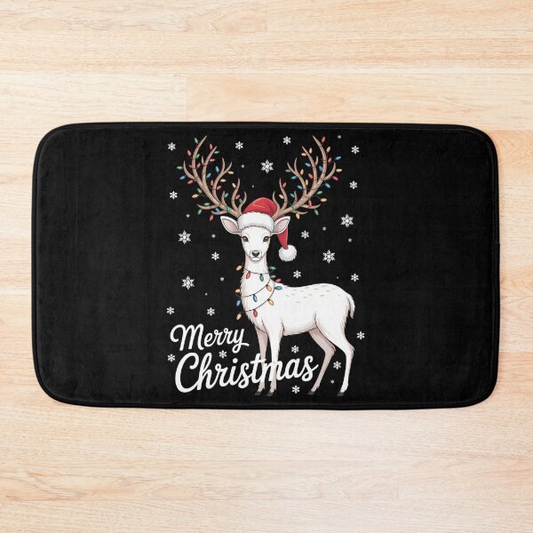 Item preview, Merry Christmas Reindeer Xmas Winter designed and sold by blueyeeti.