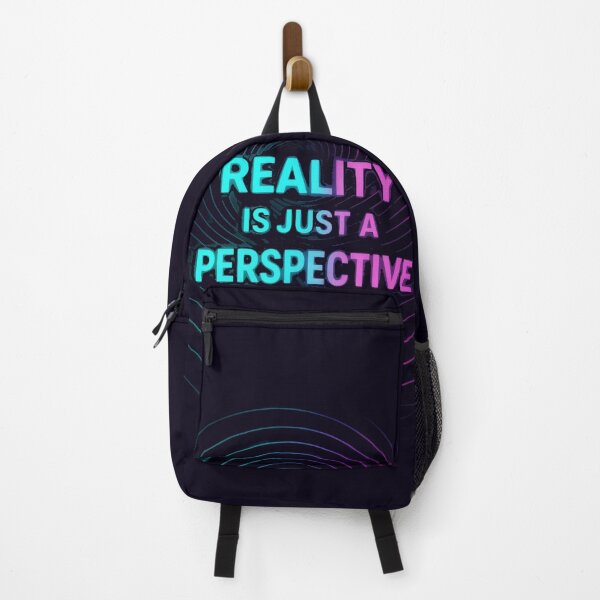Item preview, Reality Is Just a Perspective T-Shirt | Optical Illusion 3D Tunnel Neon Design | Trippy Geometric Art designed and sold by KDesignCrafts.