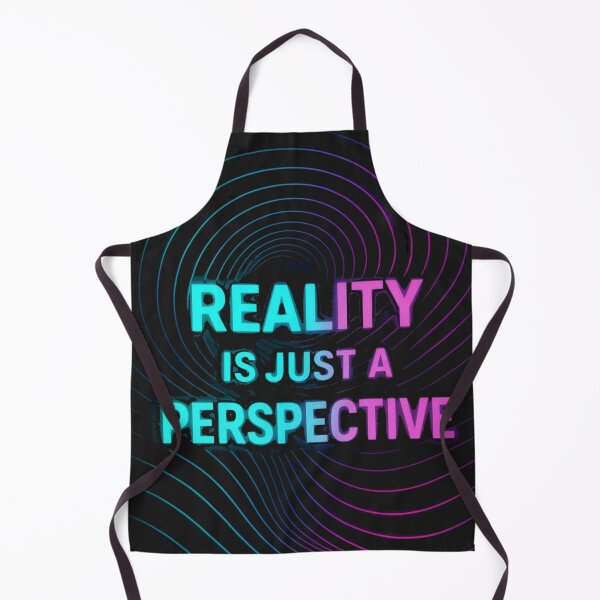 Item preview, Reality Is Just a Perspective T-Shirt | Optical Illusion 3D Tunnel Neon Design | Trippy Geometric Art designed and sold by KDesignCrafts.