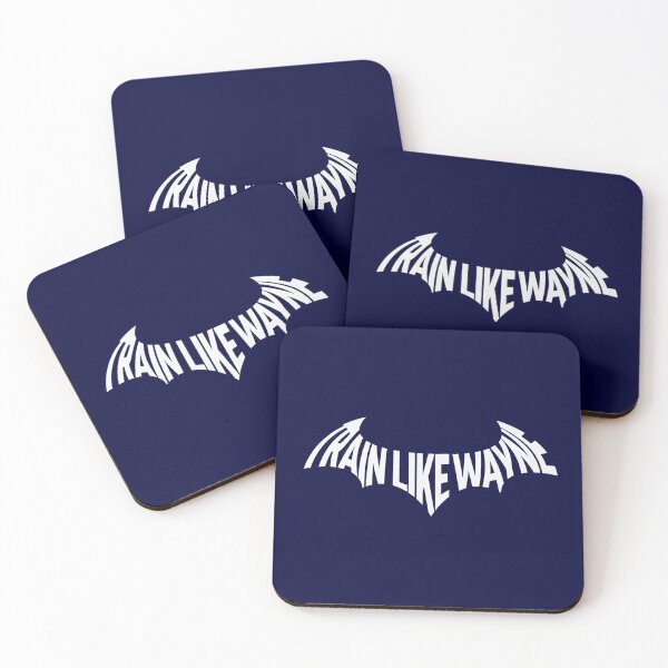 Item preview, TRAIN LIKE WAYNE – Bat-Inspired Fitness Motivation designed and sold by Supernightwing.