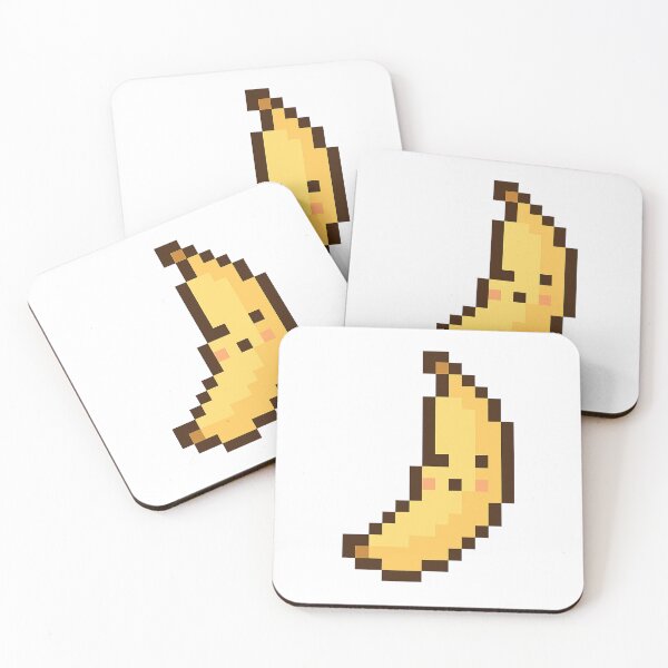 Item preview, Pixel Banana – Cute Retro 8-Bit Fruit Design designed and sold by AddictiveDesign.