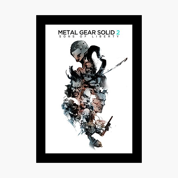 Solid Snake Metal Gear Solid 2 Photographic Print by GoroClothes