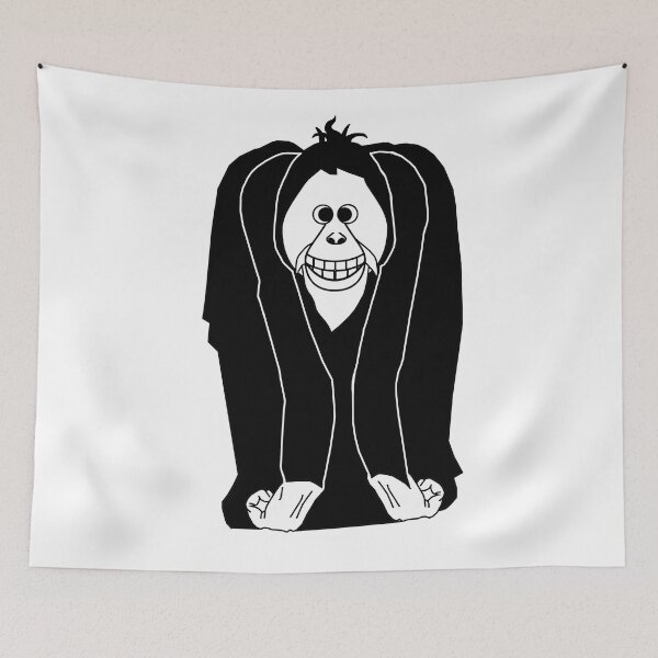 Item preview, Mr. Orange (Ape: Orangutan) designed and sold by HA-Design-Kunst.