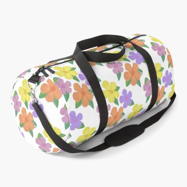 Item preview, Pastel Harmony Yellow and Lilac Floral Pattern designed and sold by MNX.