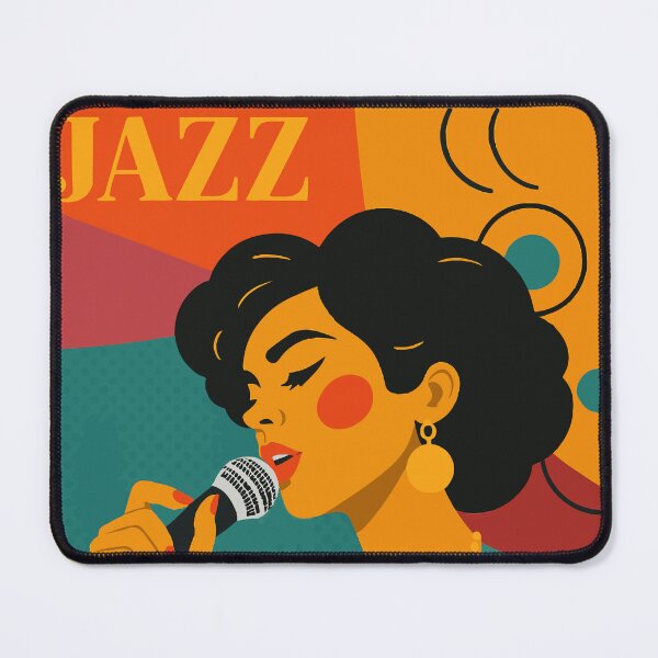 Item preview, Soulful Jazz Singer Art designed and sold by -DEEWOLF-.