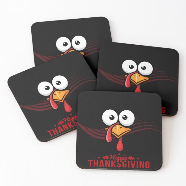 Item preview, Happy Thanksgiving Turkey — Bold Festive Design for Dark Backgrounds designed and sold by Kindloom.