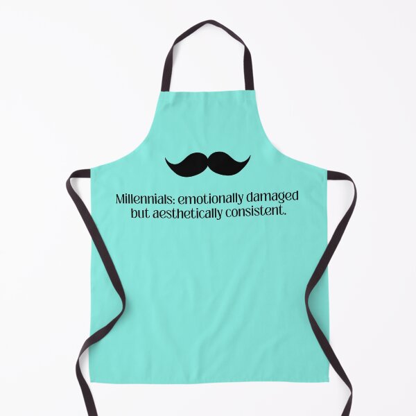 Item preview, Minimalist Millennial Quote | "Millenials: emotionally damaged but aesthetically consistent." designed and sold by Lisa Loop Art.