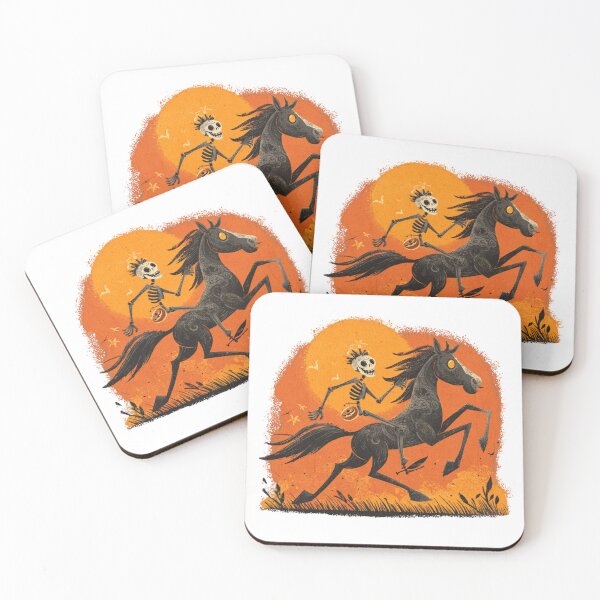 Item preview, Trick or Trot – Spooky Halloween Horse designed and sold by Tommy's Arts.