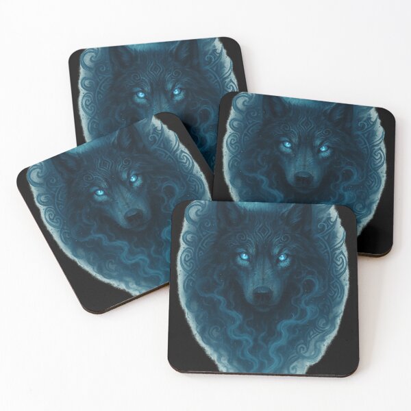 Item preview, Spirit of the Moon Wolf designed and sold by photoparadise22.