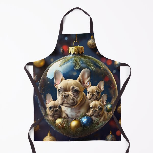 Item preview, Christmas magic with Frenchie designed and sold by DogInk.