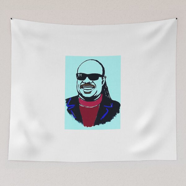 Item preview, Stevie Wonder Blue Ink  designed and sold by SJHorsfall.