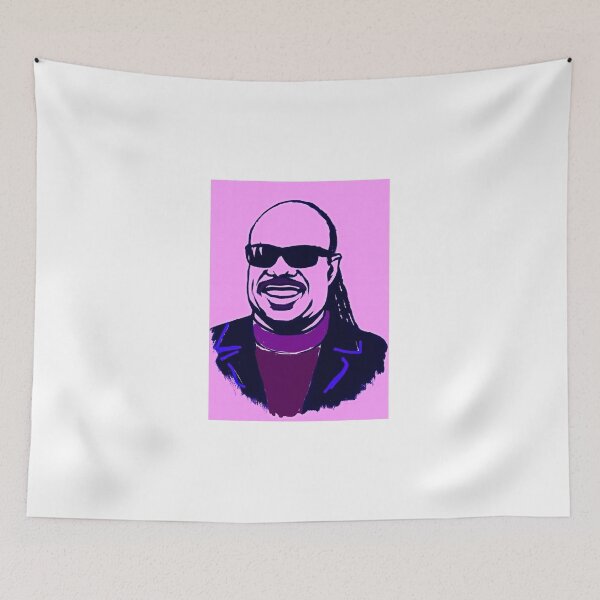 Item preview, Stevie Wonder Pink Ink  designed and sold by SJHorsfall.