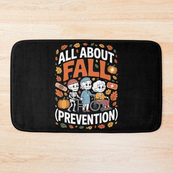 Item preview, All About Fall Prevention Halloween Nurse Physical Therapy designed and sold by BakeryDozen.