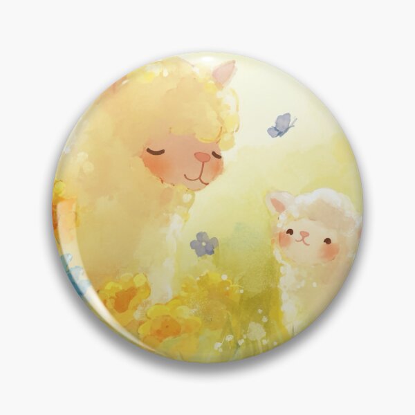 Artikelvorschau, Warme Sonnenschein-Alpaka-Familie in Aquarell entworfen und verkauft von SweetSprash.