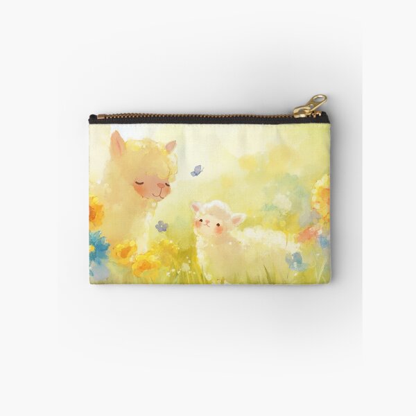 Item preview, Warm Sunshine Alpaca Family in Watercolor designed and sold by SweetSprash.