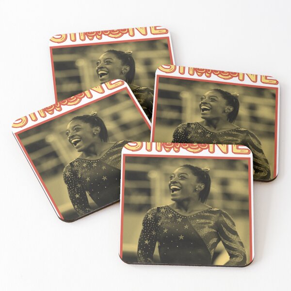 Item preview, Simone Biles Gold Champion Poster designed and sold by PayteKayl.