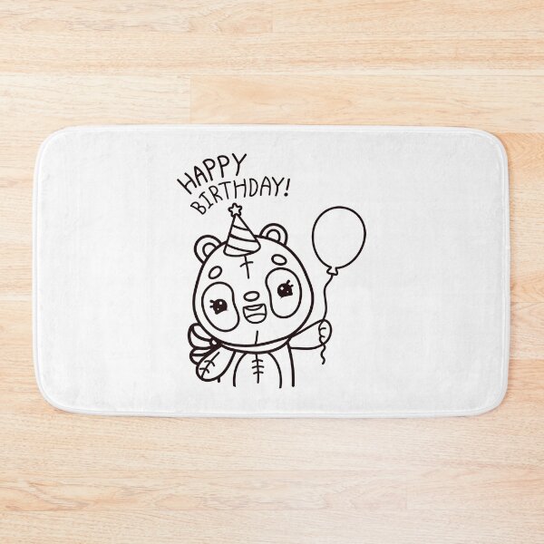Item preview, A cute kawaii panda coloring page designed and sold by IrinaCuteLab.