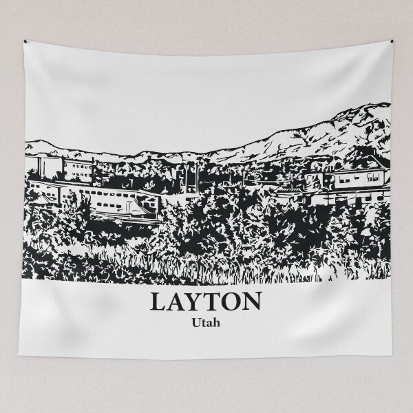 Item preview, Layton - Utah designed and sold by Lakeric Cityscapes.