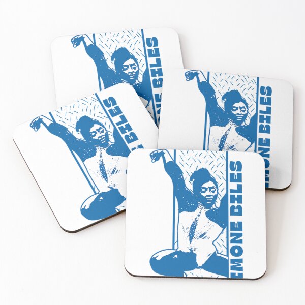 Item preview, Simone Biles Blue Motion designed and sold by MatilKyla.