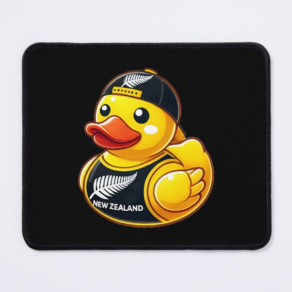 Item preview, Kiwi Rubber Duck – New Zealand Pride Duckie designed and sold by headpossum.