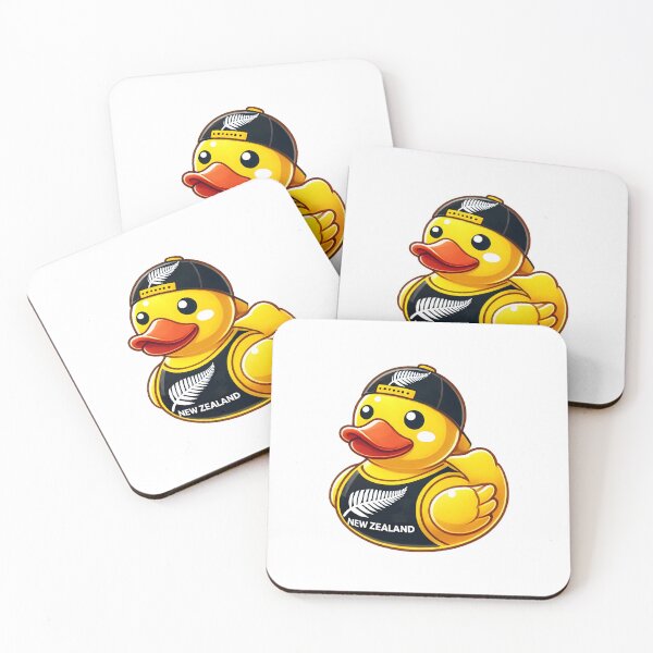 Item preview, Kiwi Rubber Duck – New Zealand Pride Duckie designed and sold by headpossum.
