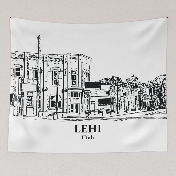 Item preview, Lehi - Utah designed and sold by Lakeric Cityscapes.
