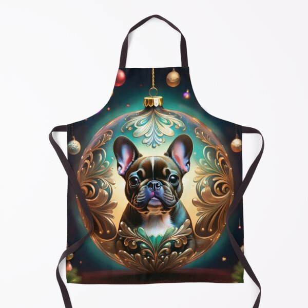 Item preview, Christmas magic with Frenchie designed and sold by DogInk.