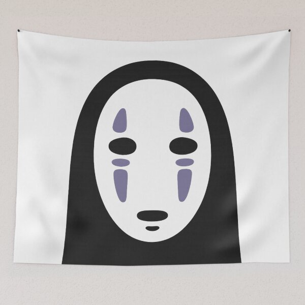 Item preview, No-Face Spirit – Minimalist Spirited Away Inspired Design designed and sold by AddictiveDesign.